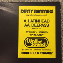 Load image into Gallery viewer, Dirty Beatniks : Latinhead / Deepass (12", Ltd)