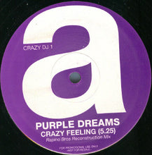 Load image into Gallery viewer, Purple Dreams : Crazy Feeling (12", Promo)