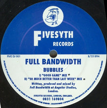 Load image into Gallery viewer, Full Bandwidth : Come On (12", Blu)