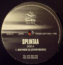 Load image into Gallery viewer, Splintaa : Mayhem 32 (12", Promo)