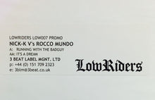 Load image into Gallery viewer, Nick K vs. Rocco Mundo : Running With The Bad Guy (12", Promo, W/Lbl)