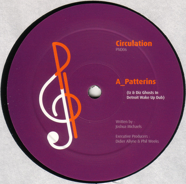 Circulation / Patterins (Iz & Diz, C++ Remixes) Circulation / Patterins (Iz & Diz, C++ Remixes)