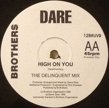 Load image into Gallery viewer, Dare* : High On You (12")