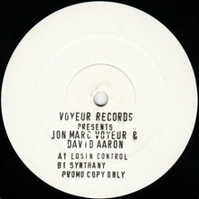 Load image into Gallery viewer, Jon Marc Voyeur & David Aaron : Losin Control (12", Promo, W/Lbl)