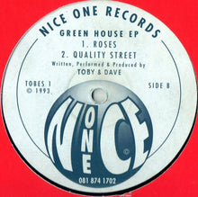 Load image into Gallery viewer, Toby (29) Featuring Vicky (50) : The Green House EP (12", EP)