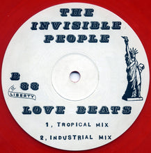 Load image into Gallery viewer, The Invisible People : Love Beats (12", Red)