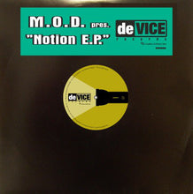 Load image into Gallery viewer, M.O.D. : Notion E.P. (12", EP)