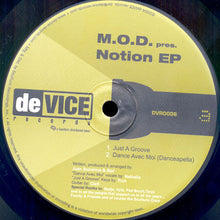 Load image into Gallery viewer, M.O.D. : Notion E.P. (12", EP)