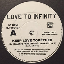 Load image into Gallery viewer, Love To Infinity : Keep Love Together (2x12", Promo)