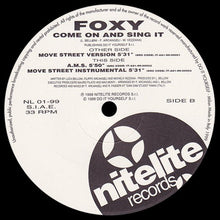 Load image into Gallery viewer, Foxy (7) : Come On And Sing It (12")