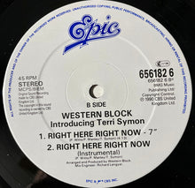 Load image into Gallery viewer, Western Block : Right Here Right Now (12", Single)