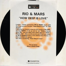 Load image into Gallery viewer, Rio & Mars : How Deep Is Love (12", Promo)