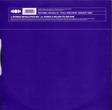 Load image into Gallery viewer, Ritmo Rivals Project* : You Never Want Me (12")