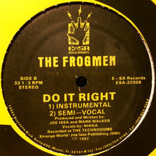 Load image into Gallery viewer, The Frogmen* : Do It Right (12", Single)