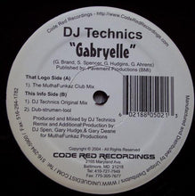 Load image into Gallery viewer, DJ Technics : Gabryelle (12")