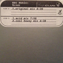 Load image into Gallery viewer, MacMusic* : The Music (12")