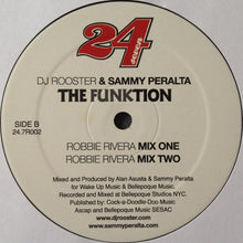 Load image into Gallery viewer, DJ Rooster & Sammy Peralta : The Funktion (12")