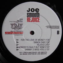 Load image into Gallery viewer, Joe Smooth : Rejoice (LP, Album)