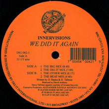 Load image into Gallery viewer, Innervisions (3) : We Did It Again (12")