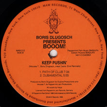Load image into Gallery viewer, Boris Dlugosch Presents Booom! : Keep Pushin' (2x12")