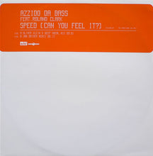Load image into Gallery viewer, Azzido Da Bass : Speed (Can You Feel It?) (12", Promo)