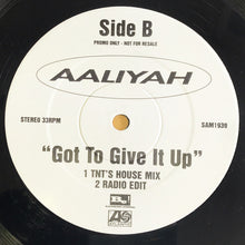 Load image into Gallery viewer, Aaliyah : Got To Give It Up (The Todd Terry Remixes) (12", Promo)
