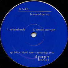 Load image into Gallery viewer, H.S.O. : H.S.Overload EP (12")