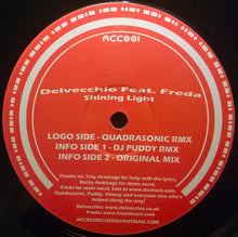 Load image into Gallery viewer, Delvecchio Feat. Freda : Shining Light (12")