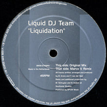 Load image into Gallery viewer, Liquid DJ Team : Liquidation (12")