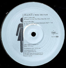 Load image into Gallery viewer, Juliet : Ride The Pain (12", Promo)