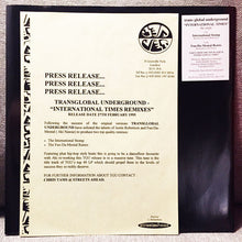 Load image into Gallery viewer, Transglobal Underground : International Times (12")