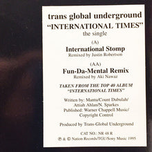 Load image into Gallery viewer, Transglobal Underground : International Times (12")