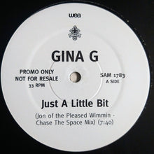 Load image into Gallery viewer, Gina G : Ooh Aah... Just A Little Bit (The Dance Mixes) (12", Promo)