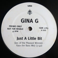 Load image into Gallery viewer, Gina G : Ooh Aah... Just A Little Bit (The Dance Mixes) (12", Promo)