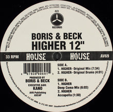 Load image into Gallery viewer, Boris & Beck : Higher (12")