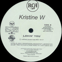 Load image into Gallery viewer, Kristine W : Lovin' You (Disk 1 Of 2) (12", Promo)