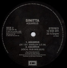 Load image into Gallery viewer, Sinitta : Aquarius (12")