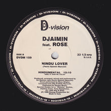 Load image into Gallery viewer, Djaimin Feat. Rose : Hindu Lover (2x12")