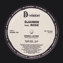 Load image into Gallery viewer, Djaimin Feat. Rose : Hindu Lover (2x12")