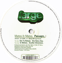 Load image into Gallery viewer, Mateo & Matos : Passages (12")