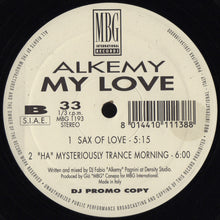 Load image into Gallery viewer, Alkemy : My Love (2x12", Promo)