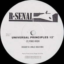 Load image into Gallery viewer, Universal Principles : Flying High (Roger Sanchez Remixes) (12", Promo)