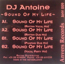 Load image into Gallery viewer, DJ Antoine : Sound Of My Life (12")