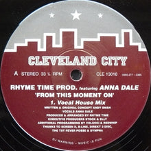 Load image into Gallery viewer, Rhyme Time Prod.* Featuring Anna Dale : From This Moment On (12")