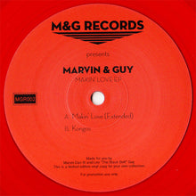 Load image into Gallery viewer, Marvin & Guy : Makin' Love EP (12", EP, Ltd, Promo, Red)