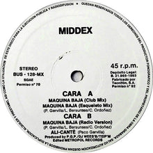 Load image into Gallery viewer, Middex : Maquina Baja (12", Maxi)