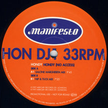 Load image into Gallery viewer, Hondy : Hondy (No Access) (2x12", Promo)