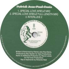Load image into Gallery viewer, Patrick Jean-Paul-Denis : Special Love (12")