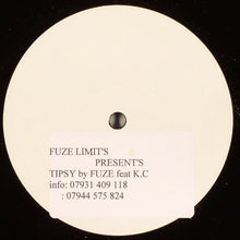 Load image into Gallery viewer, Fuze Feat K.C : Tipsy (12", W/Lbl, Sti)