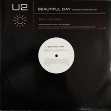 Load image into Gallery viewer, U2 : Beautiful Day (Quincey & Sonance Remix) (12", S/Sided, Single, Promo)